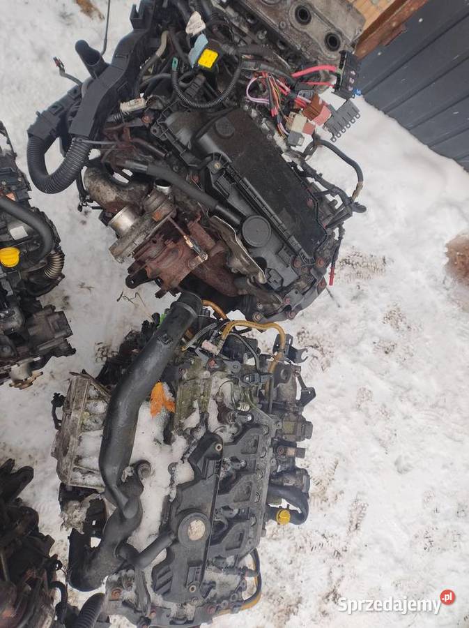 RENAULT 20DCI M9R silnik 4 sztuki kompletne Kielce