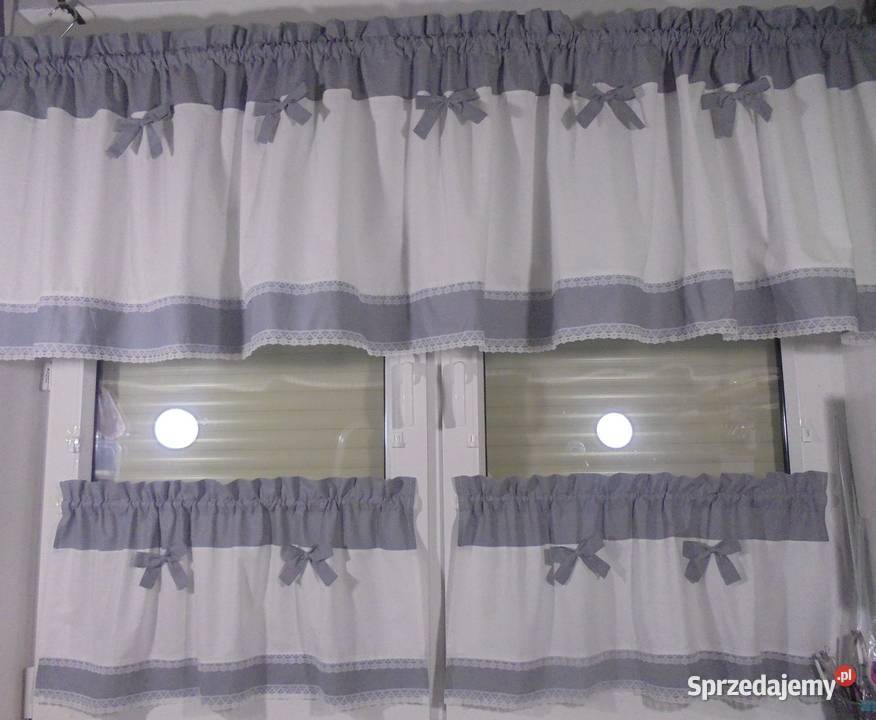 firanki komplety na okno zazdrostki SZYJEMY NA Włocławek sprzedam