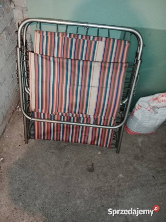 Łóżko polowe składane Warszawa sprzedam