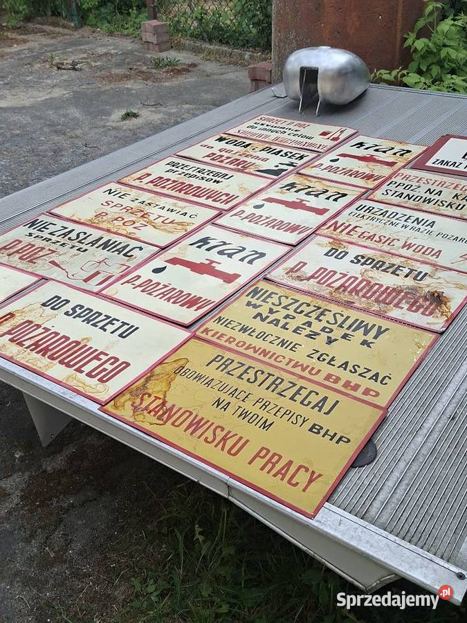 Stare tablice prl Pozostałe mazowieckie Warszawa