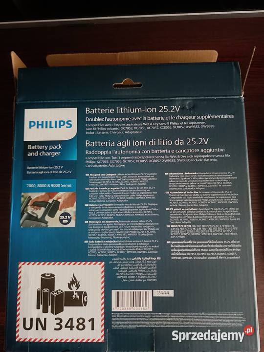 Philips bateria i ładowarka do odkurzaczy Warszawa