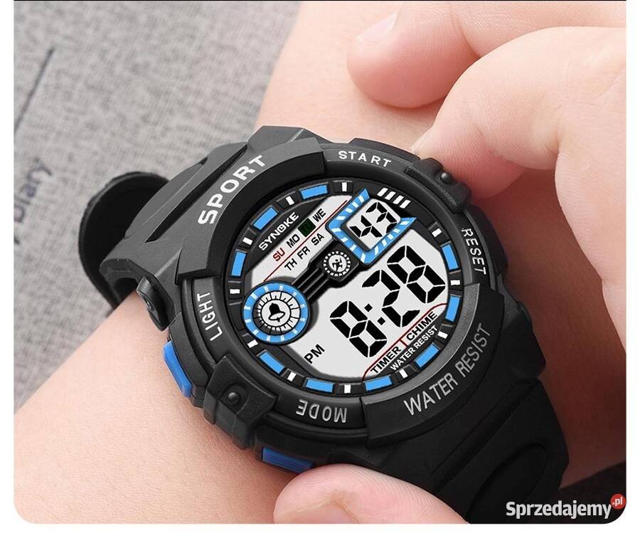 Sportowy zegarek elektroniczny dziecka chłopca Zegarki Gorzów Wielkopolski sprzedam