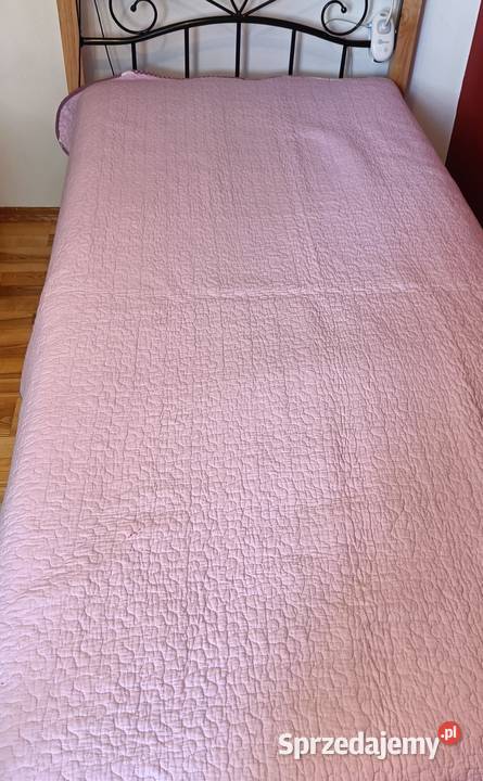 Duża wielokolorowa unikatowa dwustronna narzuta Brwinów