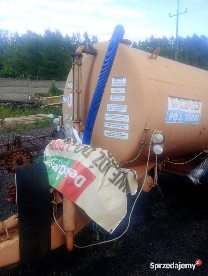 Beczkowóz wuko 3500l Koziegłowy