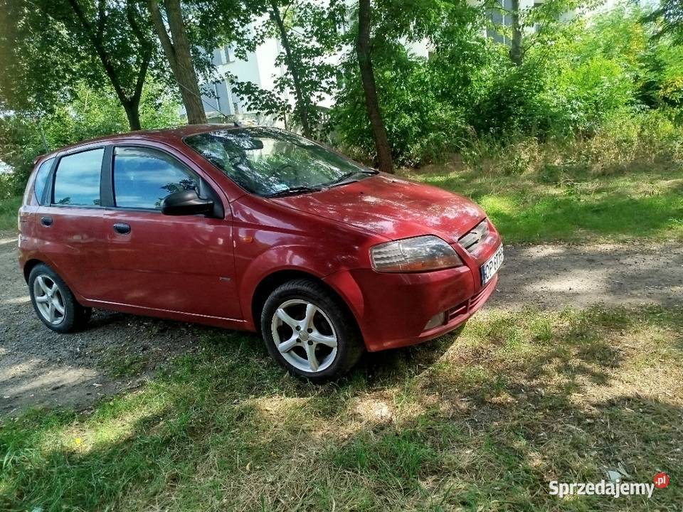 chevrolet aveo 2005 gaz niski przebieg 139000 Opole