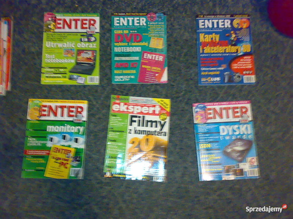 Magazyn Komputerowy ENTER sprzedam