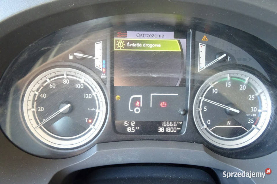DAF LF 180 Euro6 kontener winda klapa 381 tyskm ABS Samochody ciężarowe Góra Kalwaria