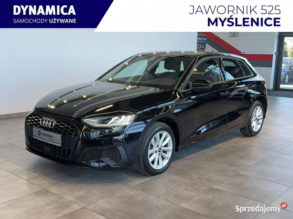 Audi A3 Sportback VAT 23 35TFSI mHEV 150 Stronic wielofunkcyjna kierownica Myślenice sprzedam