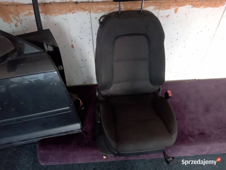 Audi A3 8P fotel pasażera przedni hatchback trzy lubelskie Biała Podlaska sprzedam