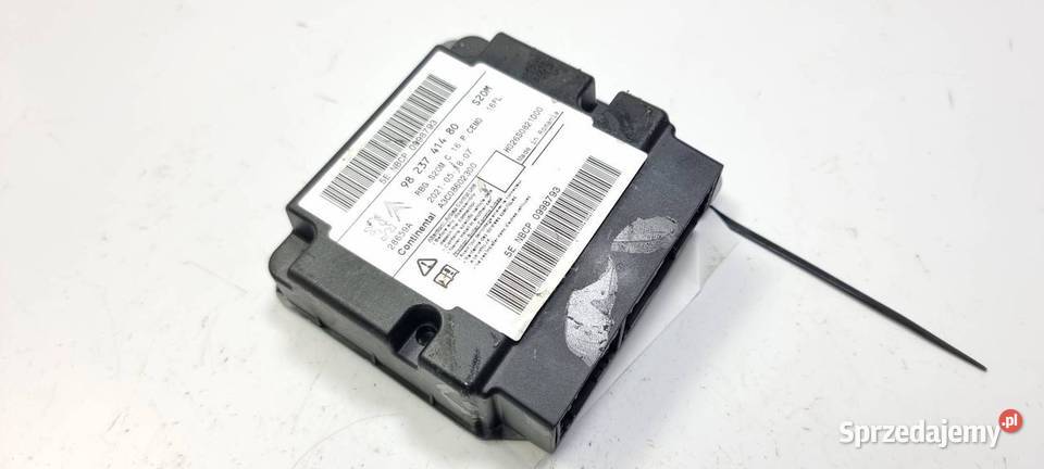 SENSOR AIRBAG CITROEN BERLINGO III 9823741480 Lipno