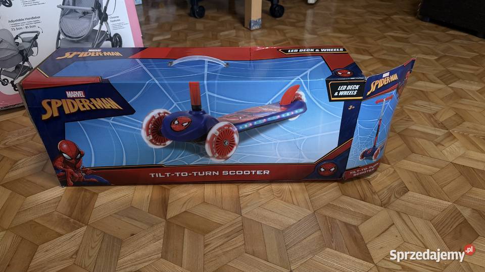 Hulajnoga trójkołowa Mondo Marvel Spiderman Sport Łódź