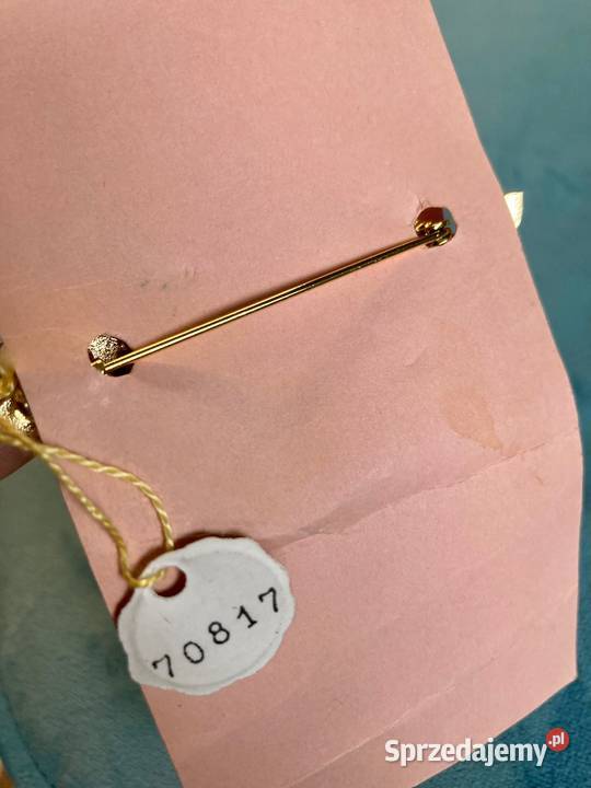 Nowy baśniowy komplet broszka drzewo klipsy Ozdoby Nisko