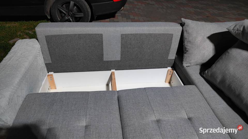 Elegancki Zadbany Narożnik z Funkcją Spania i Zgorzelec