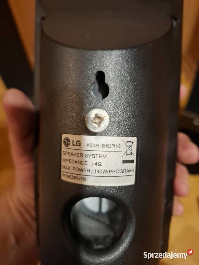 Głośniki LG SH52PH 2x Kolumny Subwoofer Sochaczew