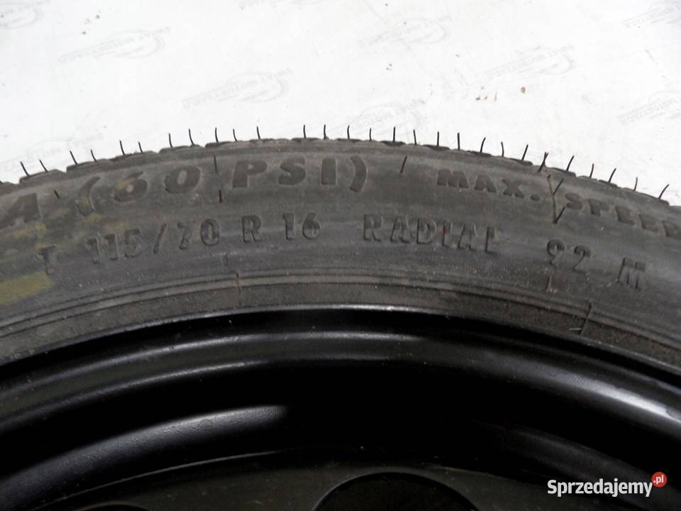 OPEL VECTRA C koło dojazdowe 1157016 92M 5x110