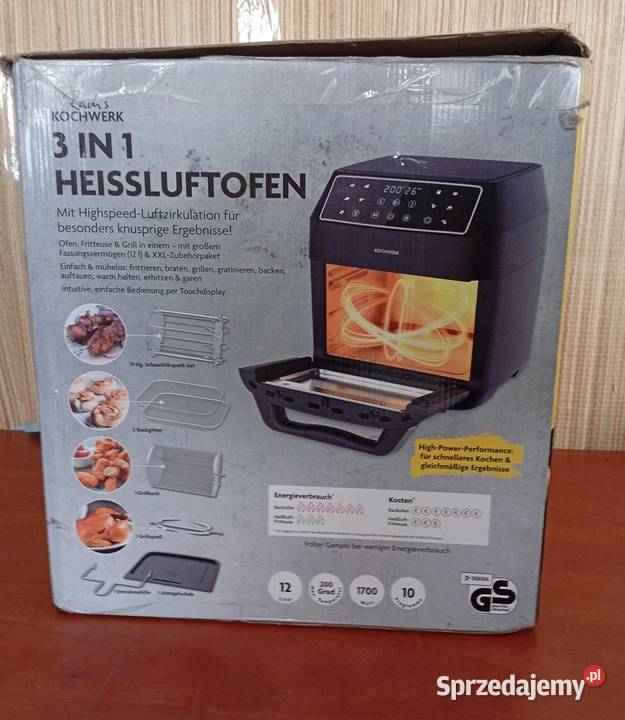 Frytkownica frytownica airfryer mini piekarnik Miedary