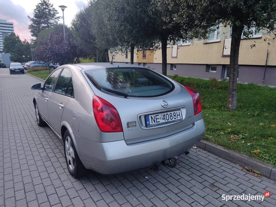 wygodny Ekonomiczny Nissan Primera P12 2005 elektryczne szyby warmińsko-mazurskie