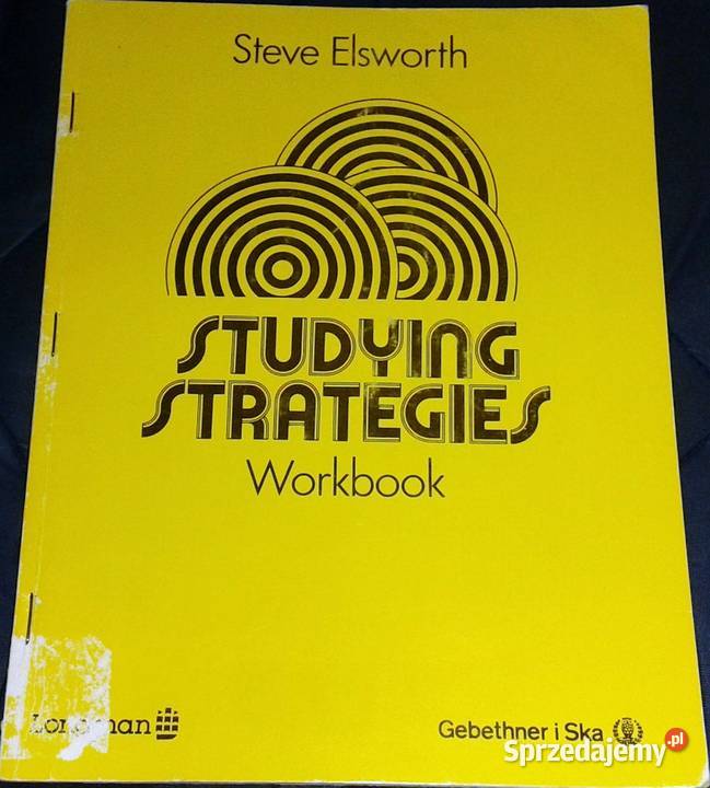 Studying Strategies Workbook Steve Elsworth lubelskie Chełm sprzedam