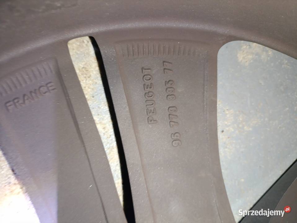 Koła letnie 16 peugeot 308 T9 2016 Motoryzacja Raszyn sprzedam