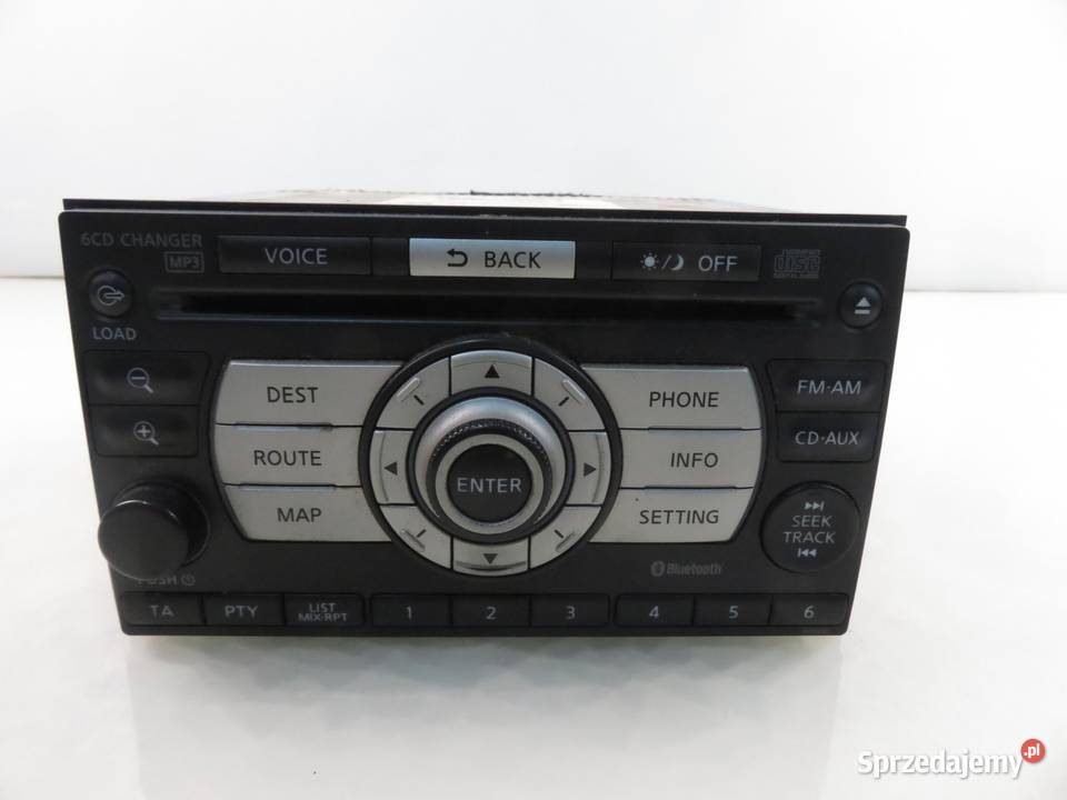 RADIO NISSAN QASHQAI I 28185JG45A sprzedam