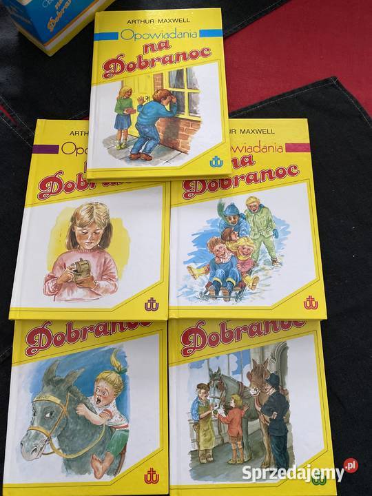 OPOWIADANIA NA DOBRANOC 5 tomow twarda Lublin
