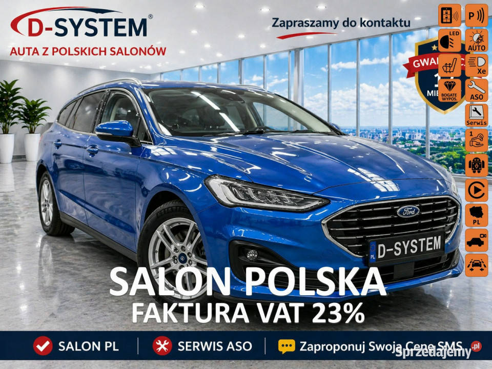 Ford Focus 2023 Titanium X Salon Polska Białystok sprzedam
