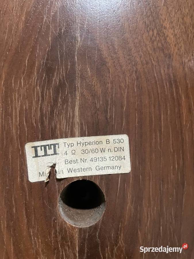 ITT Hyperion B 530 kolumny głośnikowe marki Bydgoszcz