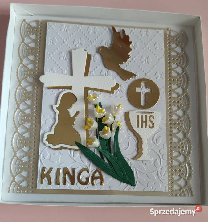 Kartka ręcznie robiona scrapboking Świdnica Polska