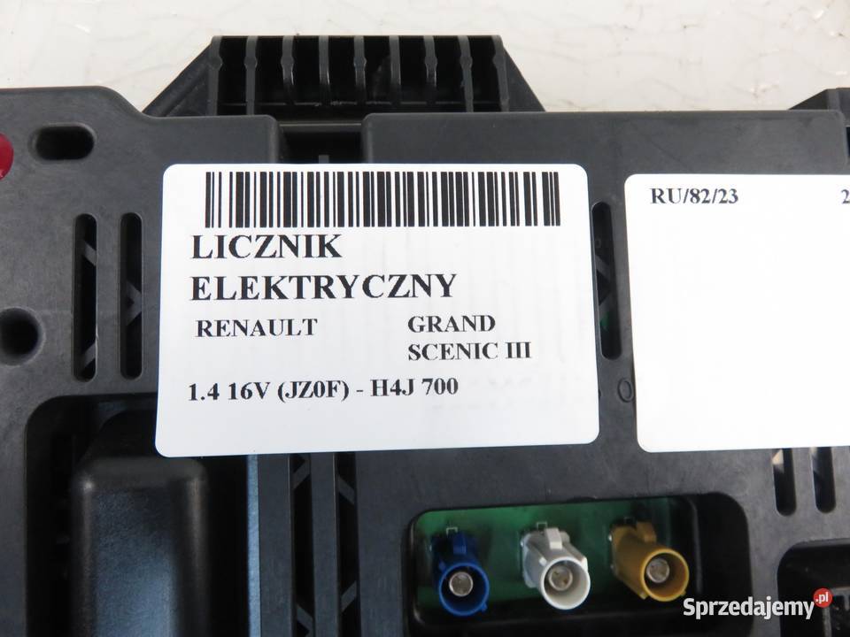 LICZNIK RENAULT GRAND SCENIC III 14 TCe osobowe