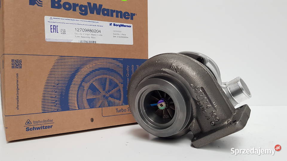 Nowa turbosprężarka BorgWarner KKK 12709880204 mazowieckie Siedlce