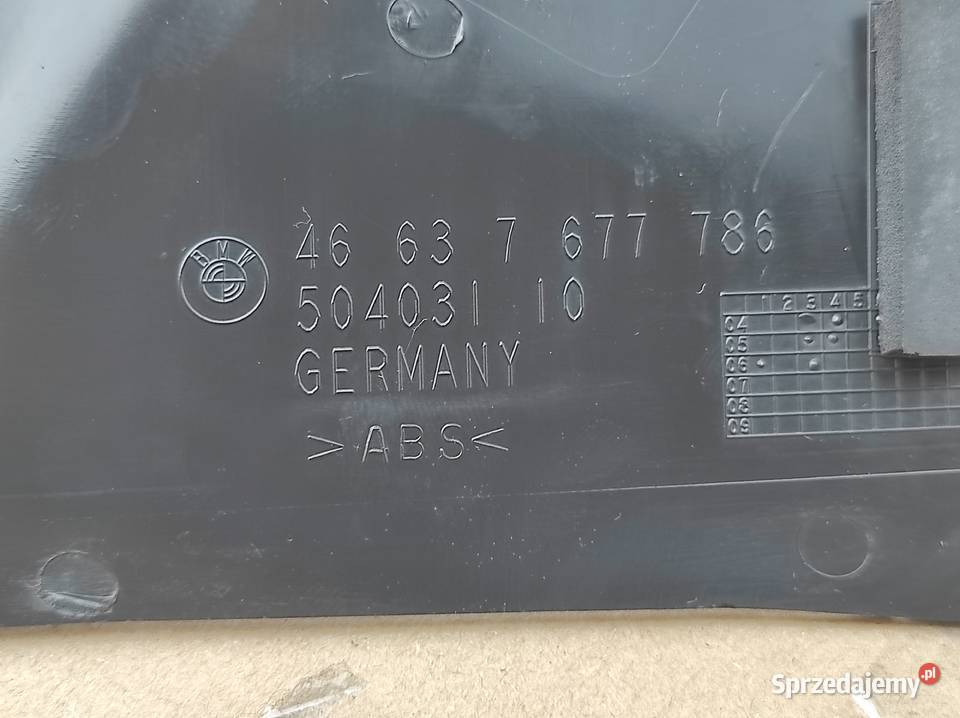 BMW K 1200 S K1200S wypełnienie prawe OEM
