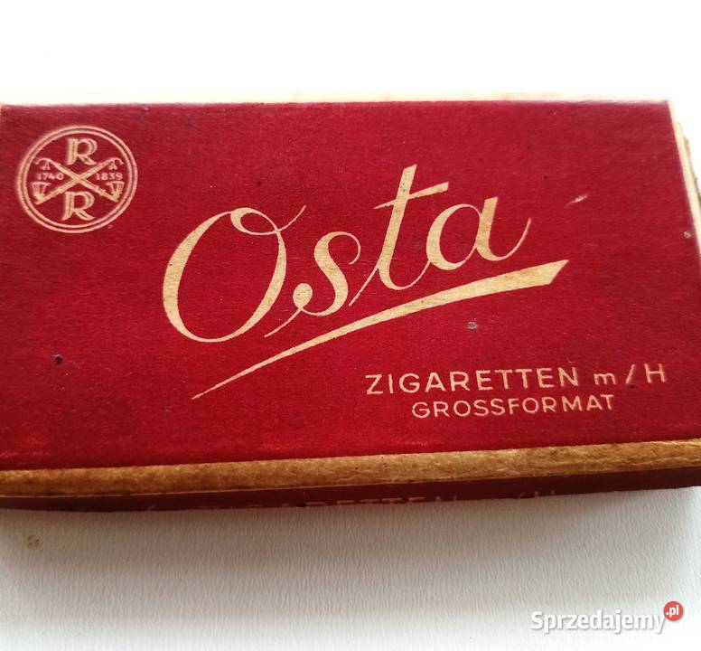 Pudełko papierosach Osta Niemcy z Prl sprzedam
