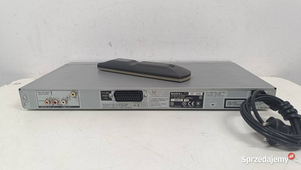 SONY DVPNS355 z pilotem DVD i Blu-ray Poznań