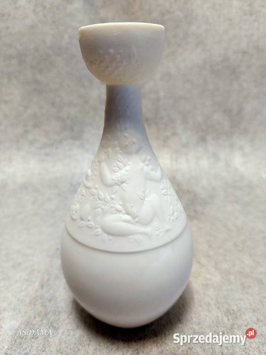 ROSENTHAL Wazon Bjorn Wiinblad Waza Porcelana i szkło Dobrzany