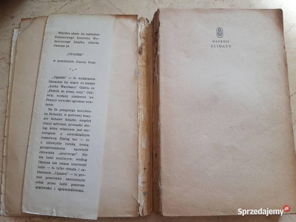 Klimaty Andr Maurois 1957