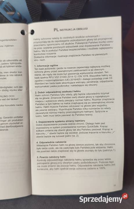 Nowy z metką Kask KED Pina granatowy matowy M Pozostałe Jasień