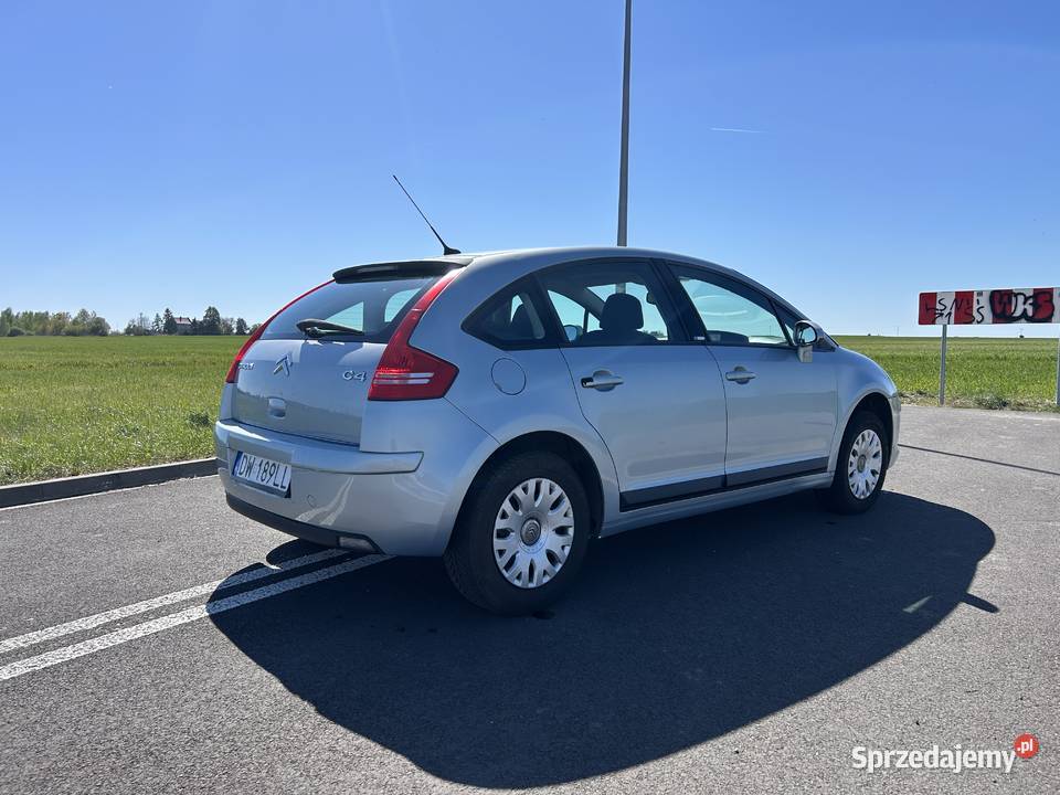 Citroen C4 16 HDI 90 Klimatronic ważne opłaty Wróblowice