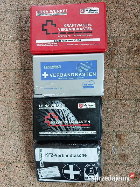 Apteczki samochodowe Kopanica sprzedam