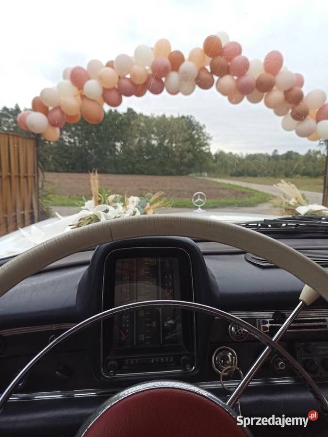 Zabytkowy mercedes do ślubu Warszawa Marki Ząbki mazowieckie