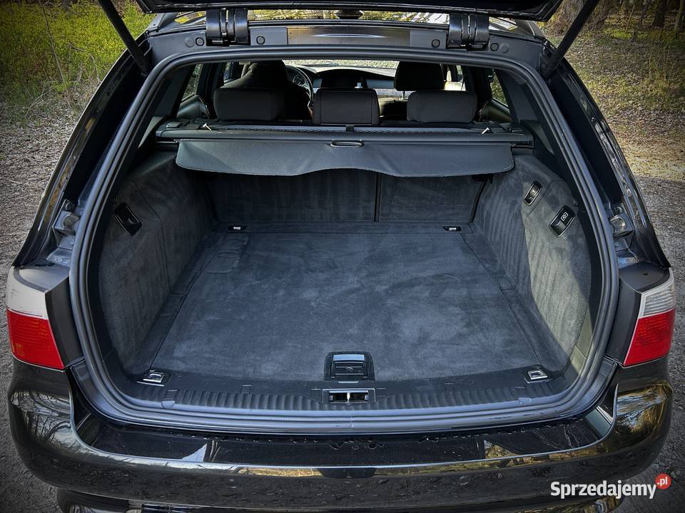 BMW E61 525D M57D25 stan welurowa tapicerka Goleniów