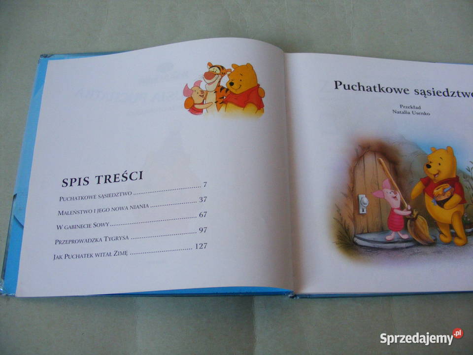 Disney x 2 Mały Syrenka Świat Kubusia Puchatka Rok wydania 2008 Oborniki Śląskie