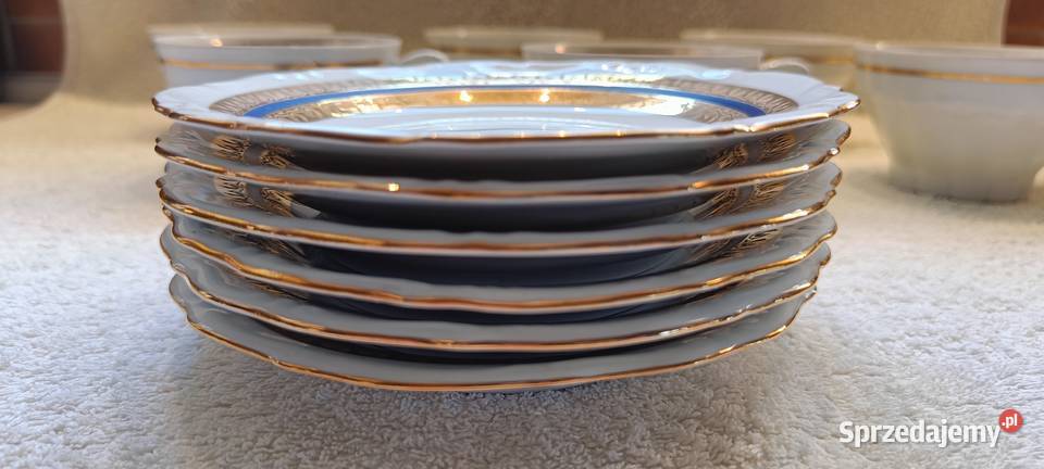 Bogucice Piękny porcelanowy serwis kawowy sprzedam