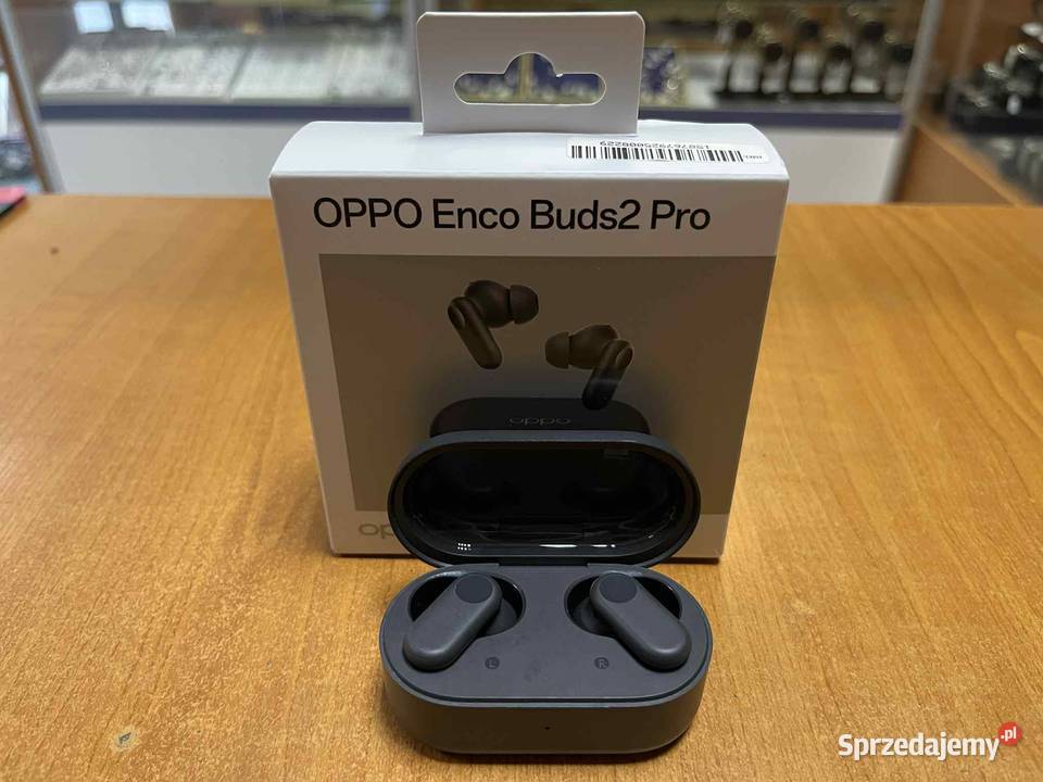 Słuchawki dokanałowe OPPO Enco Buds2 Pro Czarny warmińsko-mazurskie Elbląg
