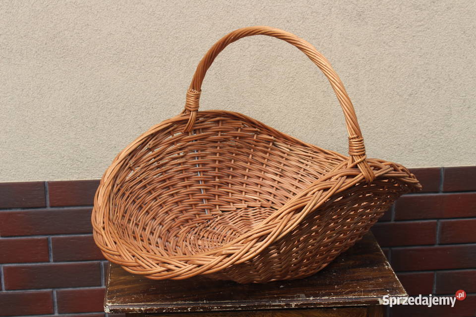 kosz wiklinowy duży Pozostałe Kalisz