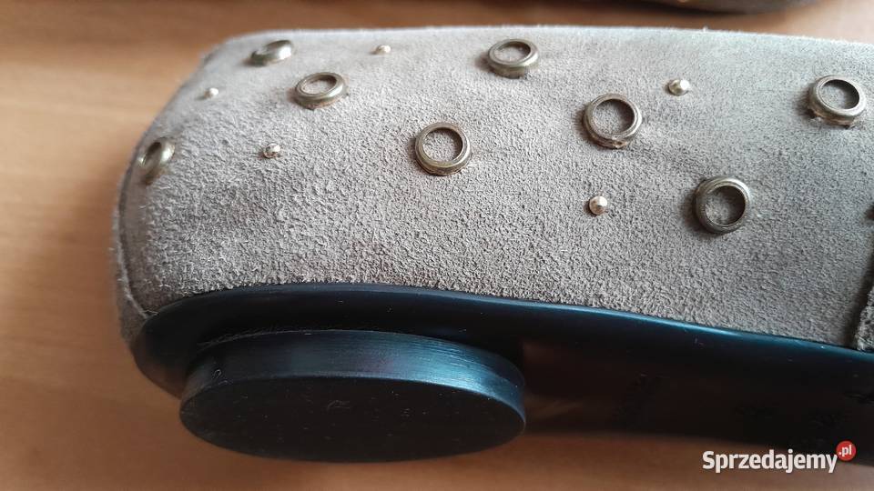 baleriny damskie skóra naturalna unique inna Balerinki Zabrze sprzedam