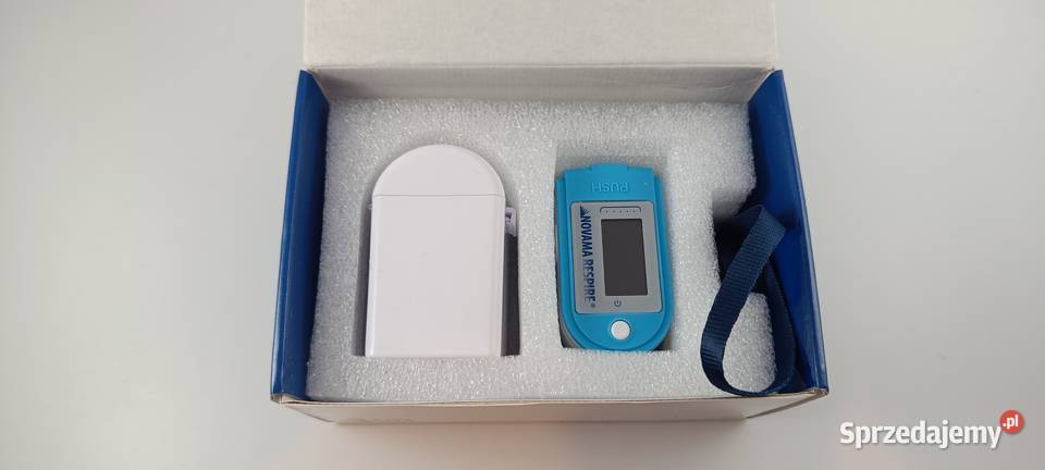 Novama Respire Blue Pulsoksymetr napalcowy z Brwinów