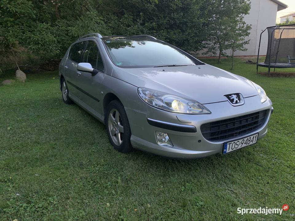 Peugeot 407 20 hdi 164000 przebieg srebrny Ostrowiec Świętokrzyski