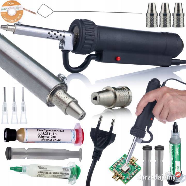 Elektryczna Ręczna Rozlutownica 350W Zestaw z Ludźmierz