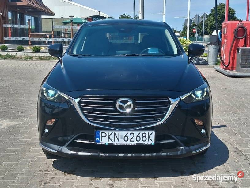 Mazda CX3 20 121 Automat FULL LED Skóra Kamera asystent pasa ruchu wielkopolskie Słupca