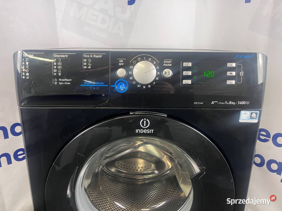 Pralka Indesit Przemysłowa Solidna 8 1400 A Wiejca